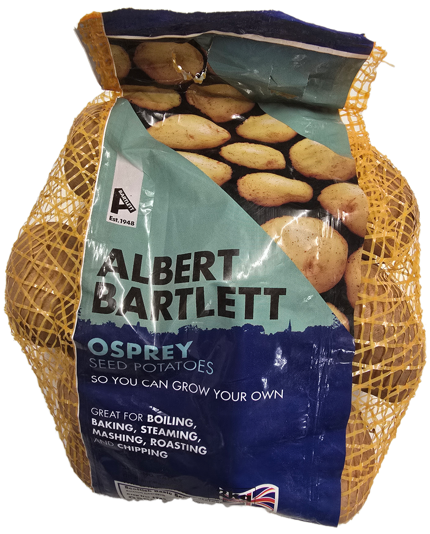 Seed Potato Second Early - Albert Bartlett Osprey Special Variety