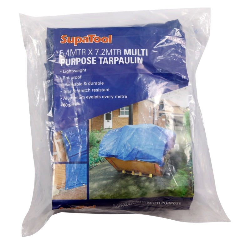 Supa Tool Multi-Purpose Tarpaulin - Blue