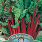 Mr Fothergill's Vegetable Seeds Chard Rhubarb Vulcan - 125 Seeds