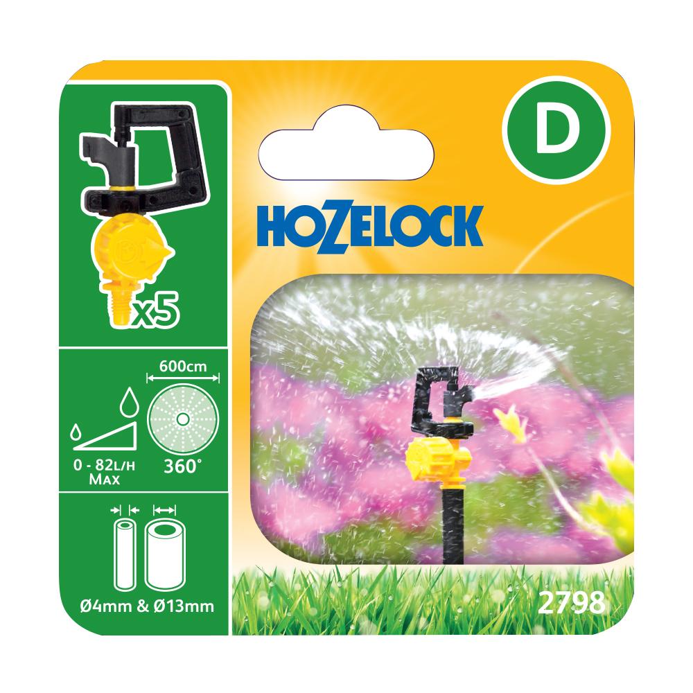 Hozelock 2798 Adjustable Sprinkler 360 (5)