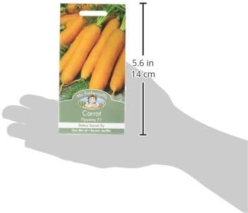 Mr Fothergill's Vegetable Seeds Carrot Flyaway F1 - 500 Seeds