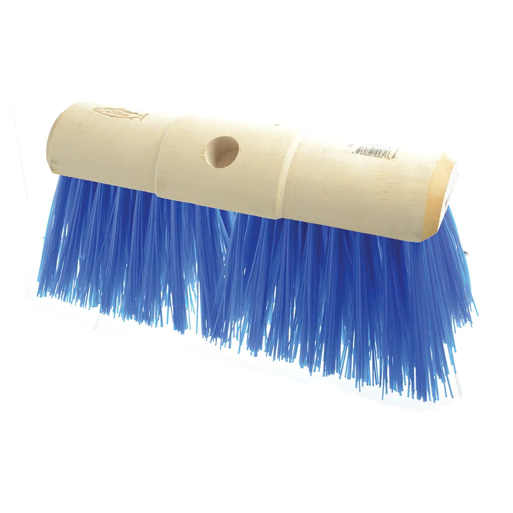 Hill Brush P6 Scavenger Yard Broom Head - Size: 13" x 3.5", 4.5" trim.