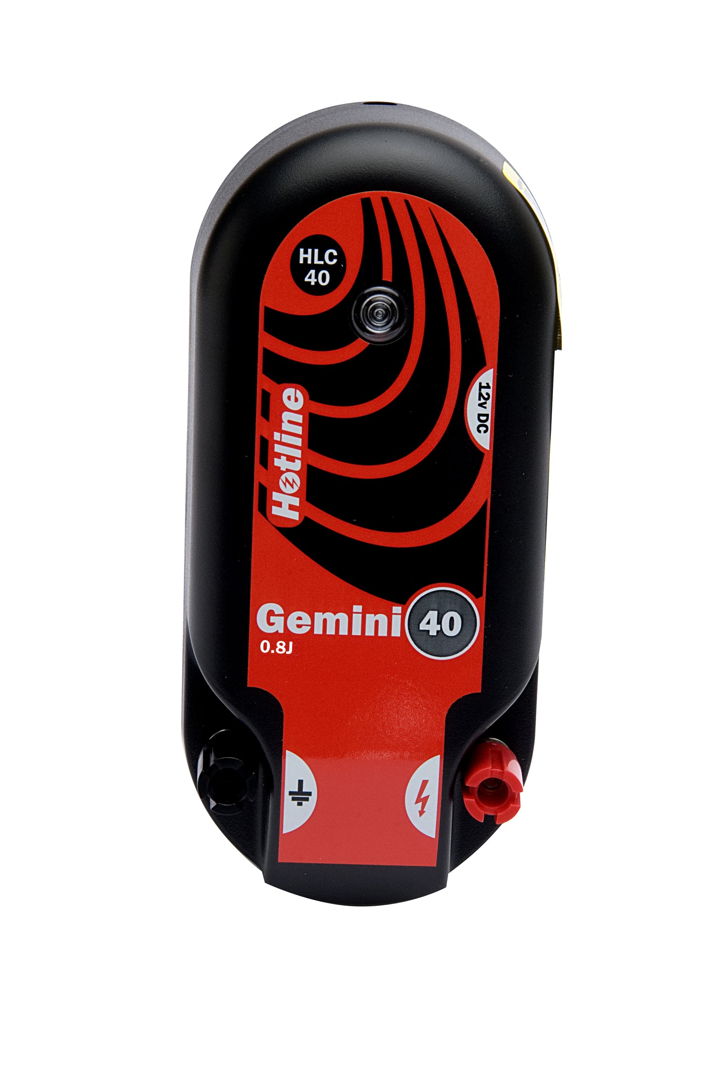 Hotline HLC40 Gemini Energiser Electric Fencer 0.8 Joules 12 Volts & 230 Volt Input