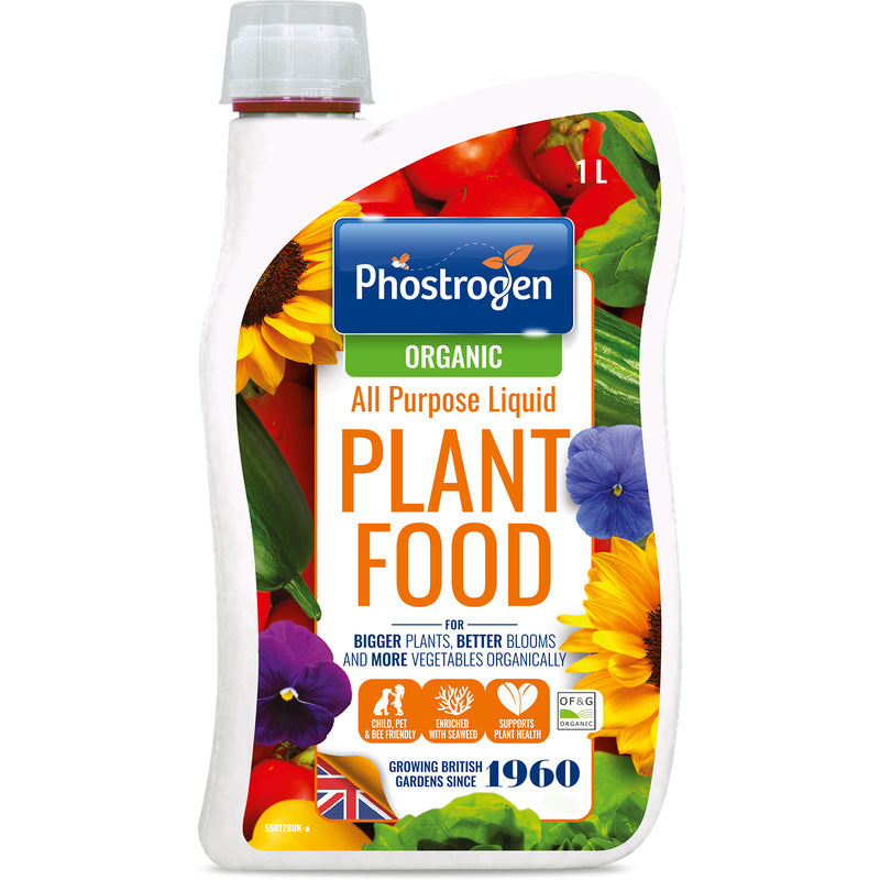 Phostrogen Organic All Purpose Plant Food Concentrate 1L