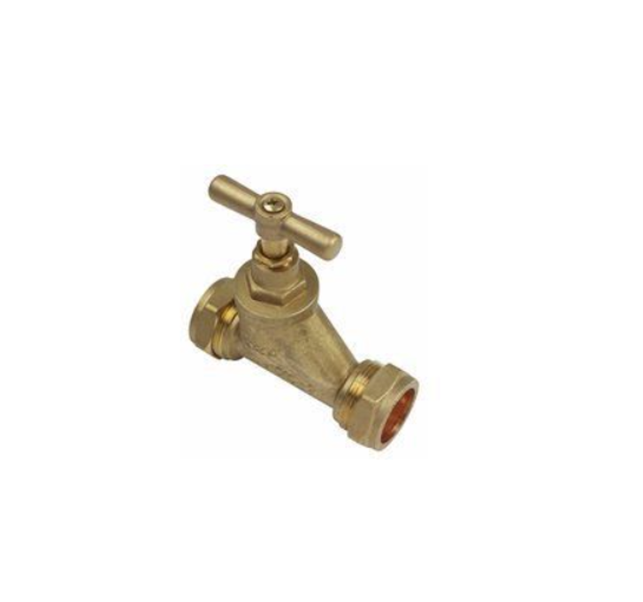 Fornara Copper Stop Cock 22mm