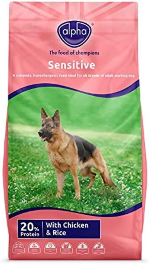 Alpha Sensitive Dog Food 15kg