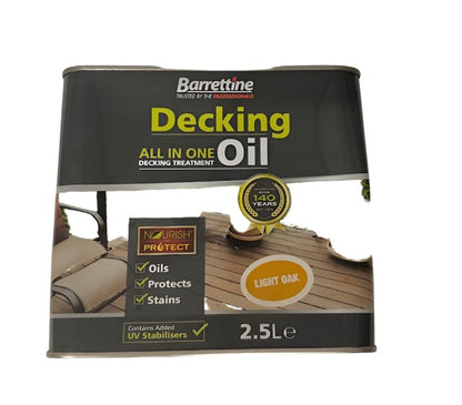 Barrettine Decking Oil Treatment 2.5ltrs