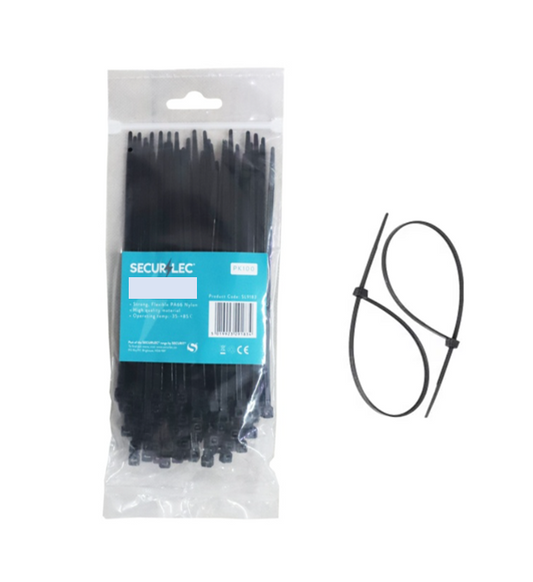 SupaLec Black Cable Ties