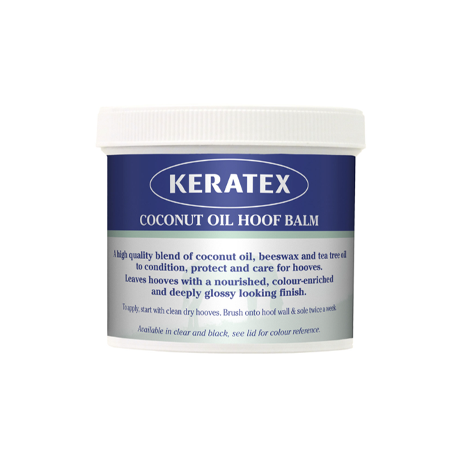 Keratex Coconut Oil Hoof Balm (Black) 400g