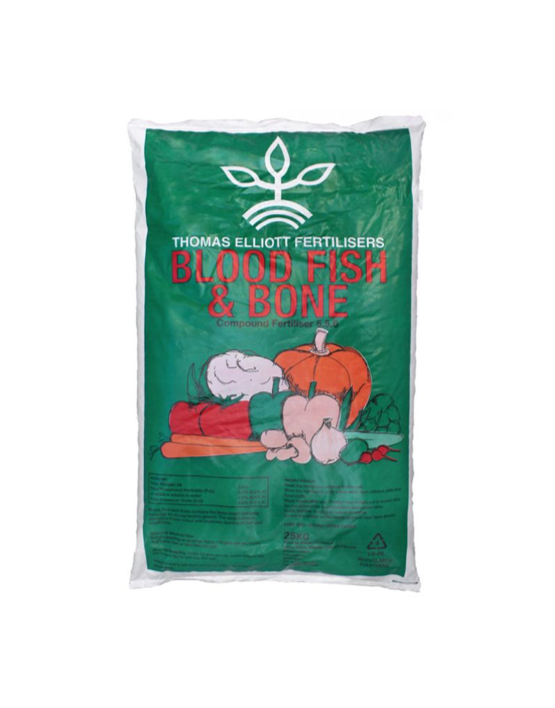 Thomas Elliot Blood Fish & Bone 5-5-6 Fertiliser 25Kg