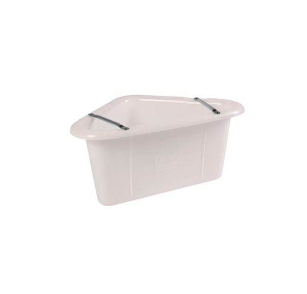 Stubbs S2P Plastic Corner Manger (White)