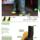Dikamar Junior Administrator Non-Safety PVC Childrens Wellington Boot Green/Beige Size UK 11 - 5 (European 29 - 38)
