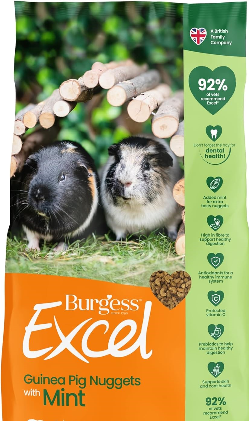 Burgess Excel Guinea Pig with Mint 10kg