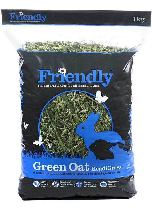 Friendly Green Oat Straw 1Kg