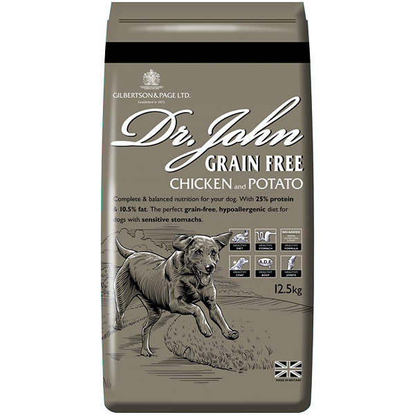 Dr John Grain Free Chicken & Potato with Vegetables & Gravy Dog Food