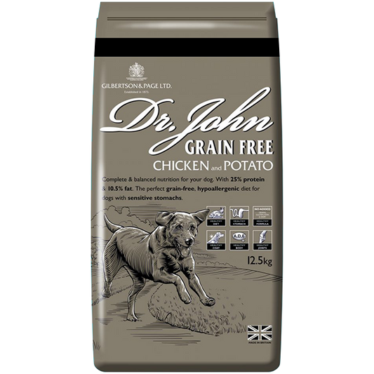 Dr John Grain Free Chicken & Potato with Vegetables & Gravy Dog Food