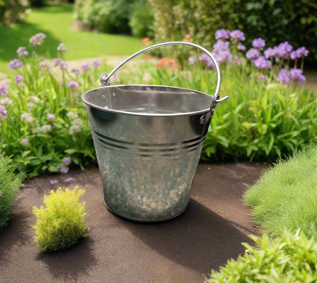 SupaBrands Galvanised Bucket 10litres