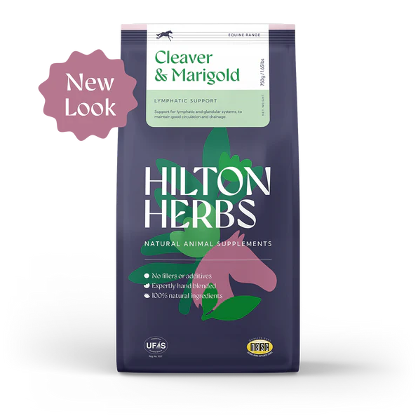 Hilton Herbs Cleaver & Marigold 1kg - Lymphatic Support for Equines