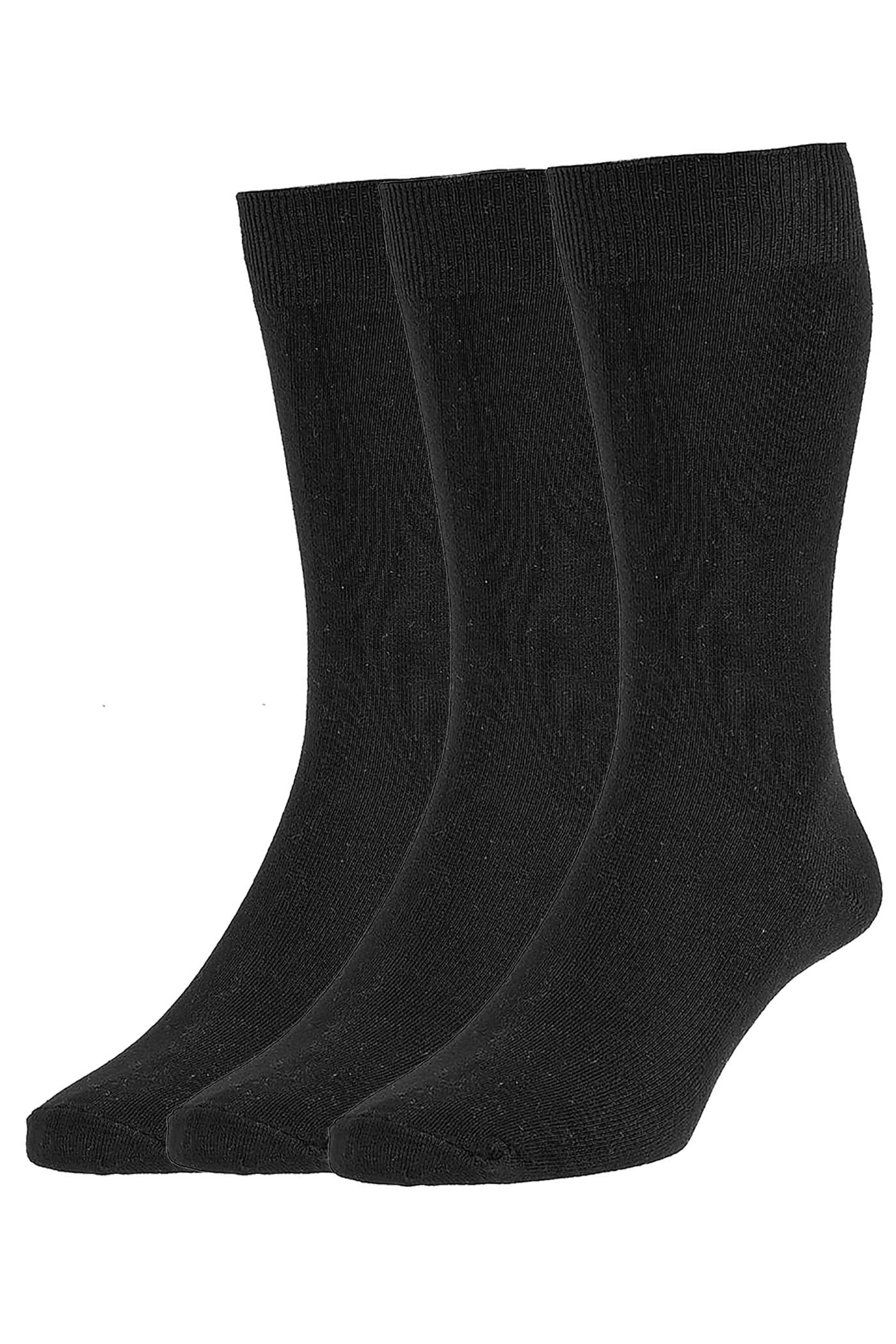 HJS 7116/3 Classic Sock Black (3 pack)
