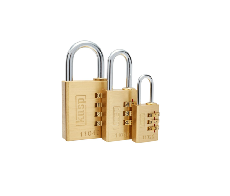 Kasp K110 Brass Combination Padlock