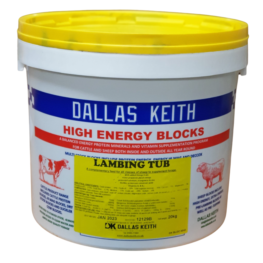 Dallas Keith FeedMins Block Lambing Energy