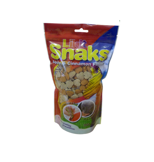 Likit Snaks Apple & Cinnamon 500g