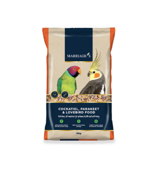 Marriages Cockatiel, Parakeet & Lovebird Food