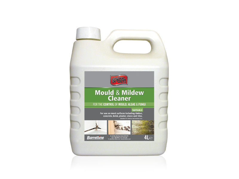Barrettine Knockout Mold & Mildew Cleaner 4 Litres
