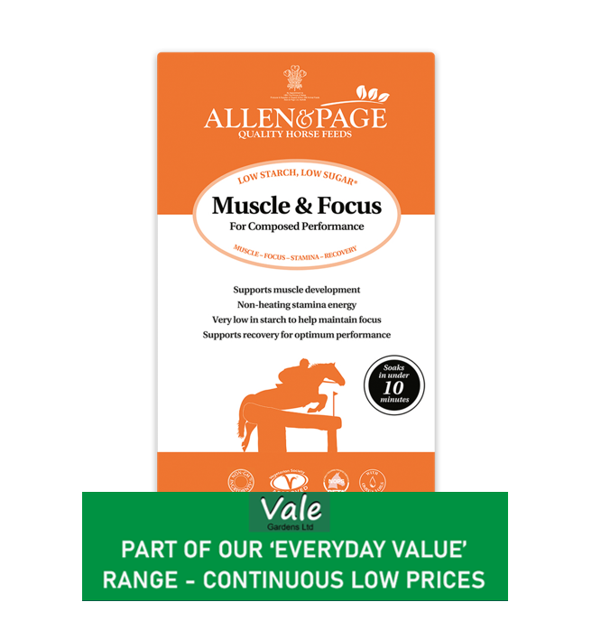 Allen & Page Muscle & Focus Horse Feed 20kg