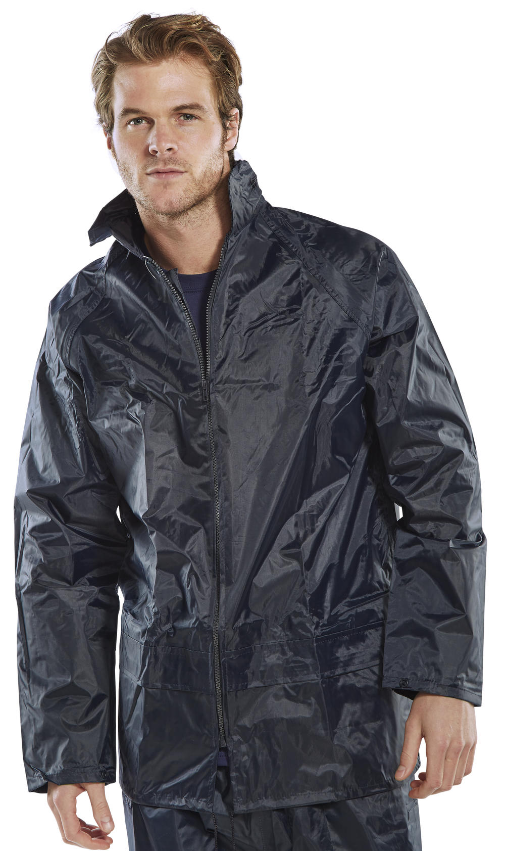 Beeswift B-Dri Nylon Weather Proof Jacket Navy Blue (Sizes Small to 3XL)