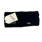 HyFASHION Meribel Cable Knit Headband Navy 24"