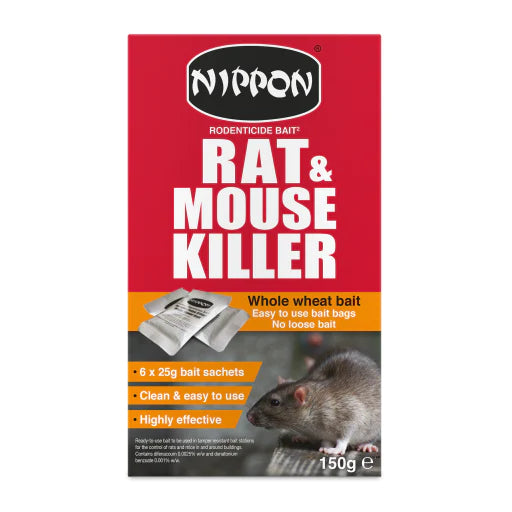 Nippon Rodenticide Wheat Bait 150g