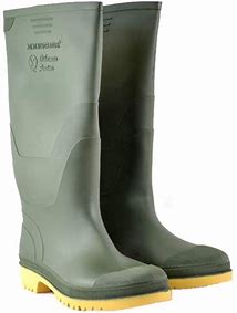 Dikamar Administrator Non-Safety PVC Wellington Boot Green/Beige Size UK 6-13 (European 39 - 48)