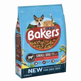 Purina Bakers Beef With Vegetable Small Dog Dry Food 2.8Kg