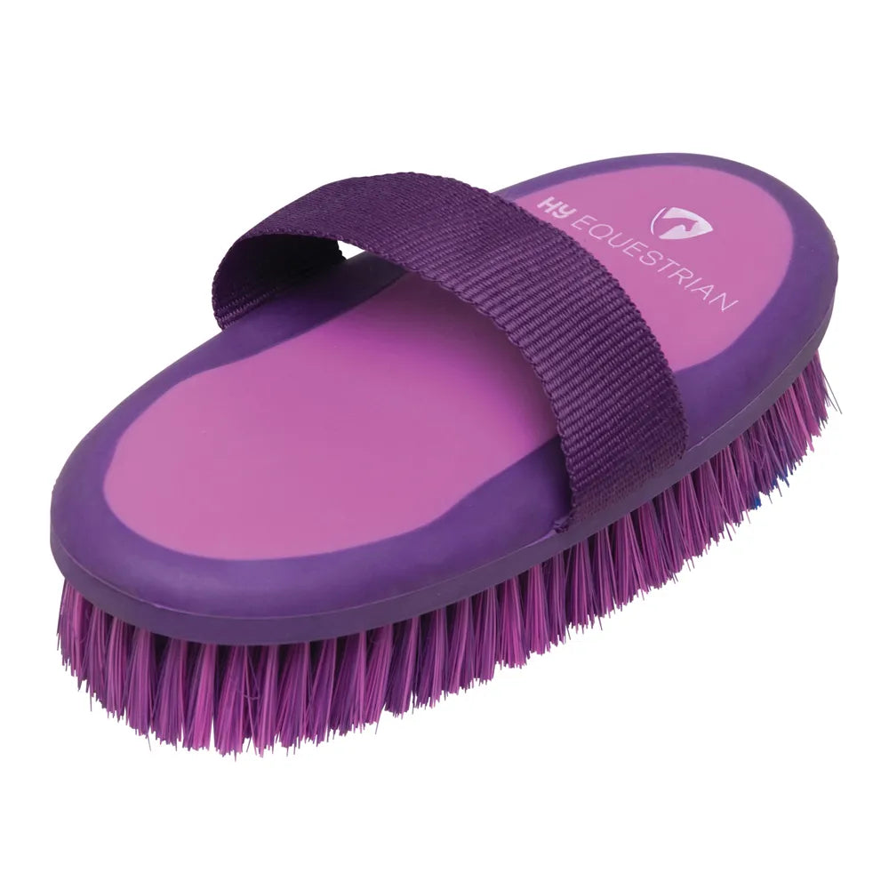 Hy Equestrian Pro Groom Body Brush - 20cm x 9.5cm