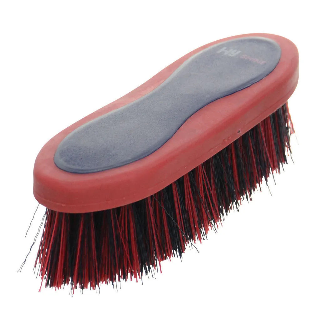 Hy Equestrian Pro Groom Dandy Brush - 20.5 x 6.2cm