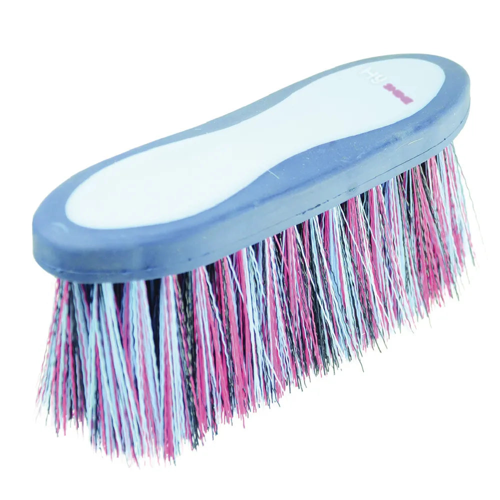 Hy Equestrian Pro Groom Long Bristle Dandy Brush - 20.5cm x 6.2cm