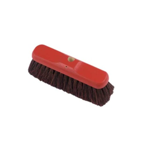 Hillsbrush RHB25C Red Stiff Bassine Broom Head 11"