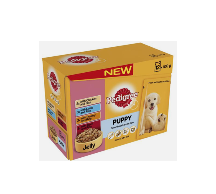 Pedigree Pouch Puppy Mix 100g (12 pack)