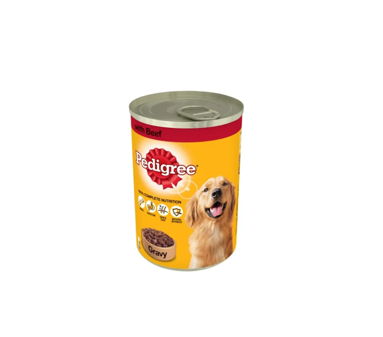 Pedigree Beef in Gravy 400g (12 pack)