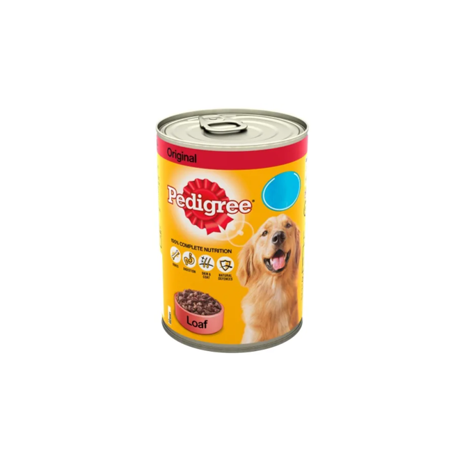 Pedigree Tinned Original Loaf 400g (12 pack)