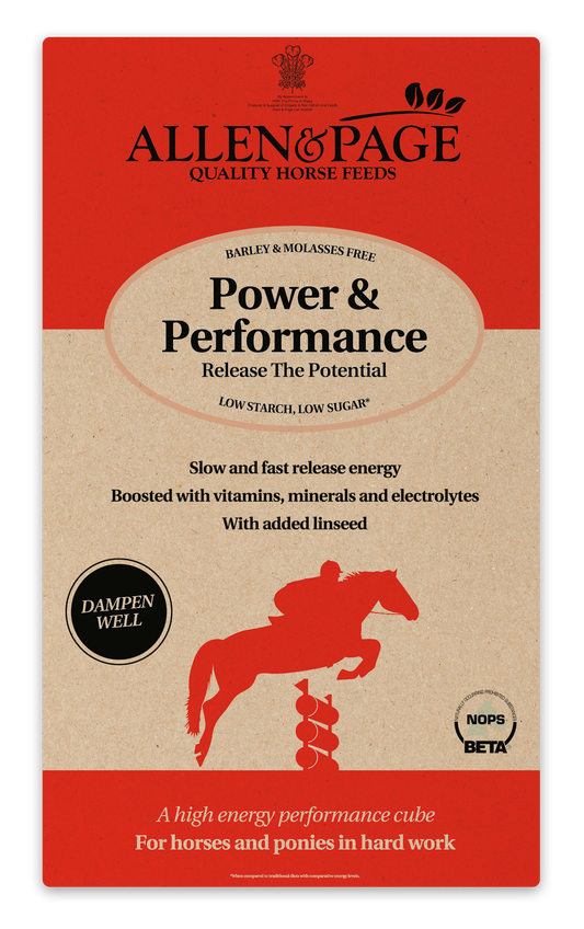 Allen & Page Power & Performance Horse Food 20Kg