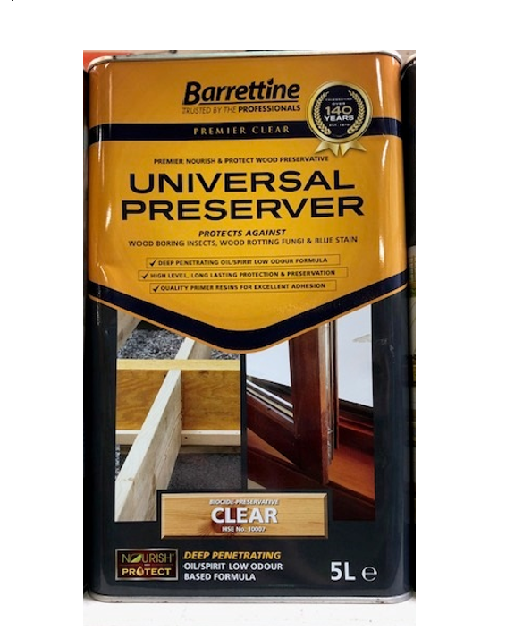 Barrettine Universal Preserver 5ltr