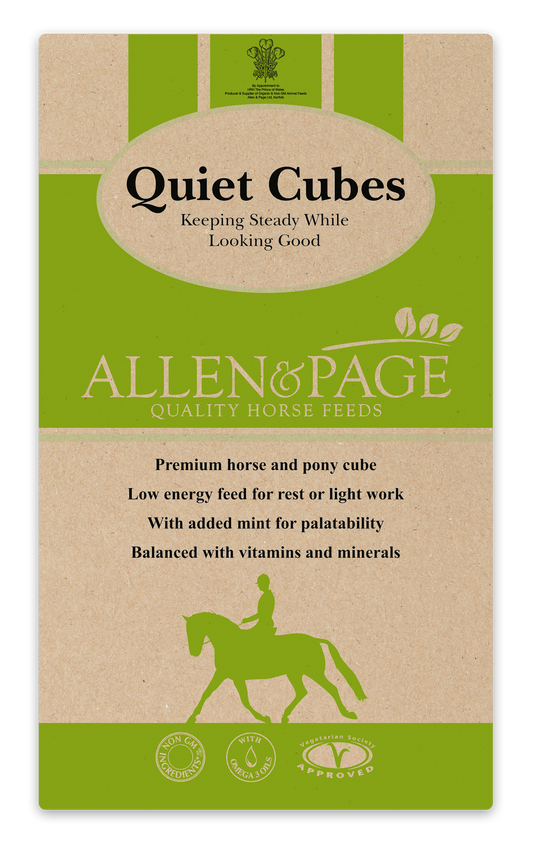 Allen & Page Quiet Cubes Horse Food 20Kg