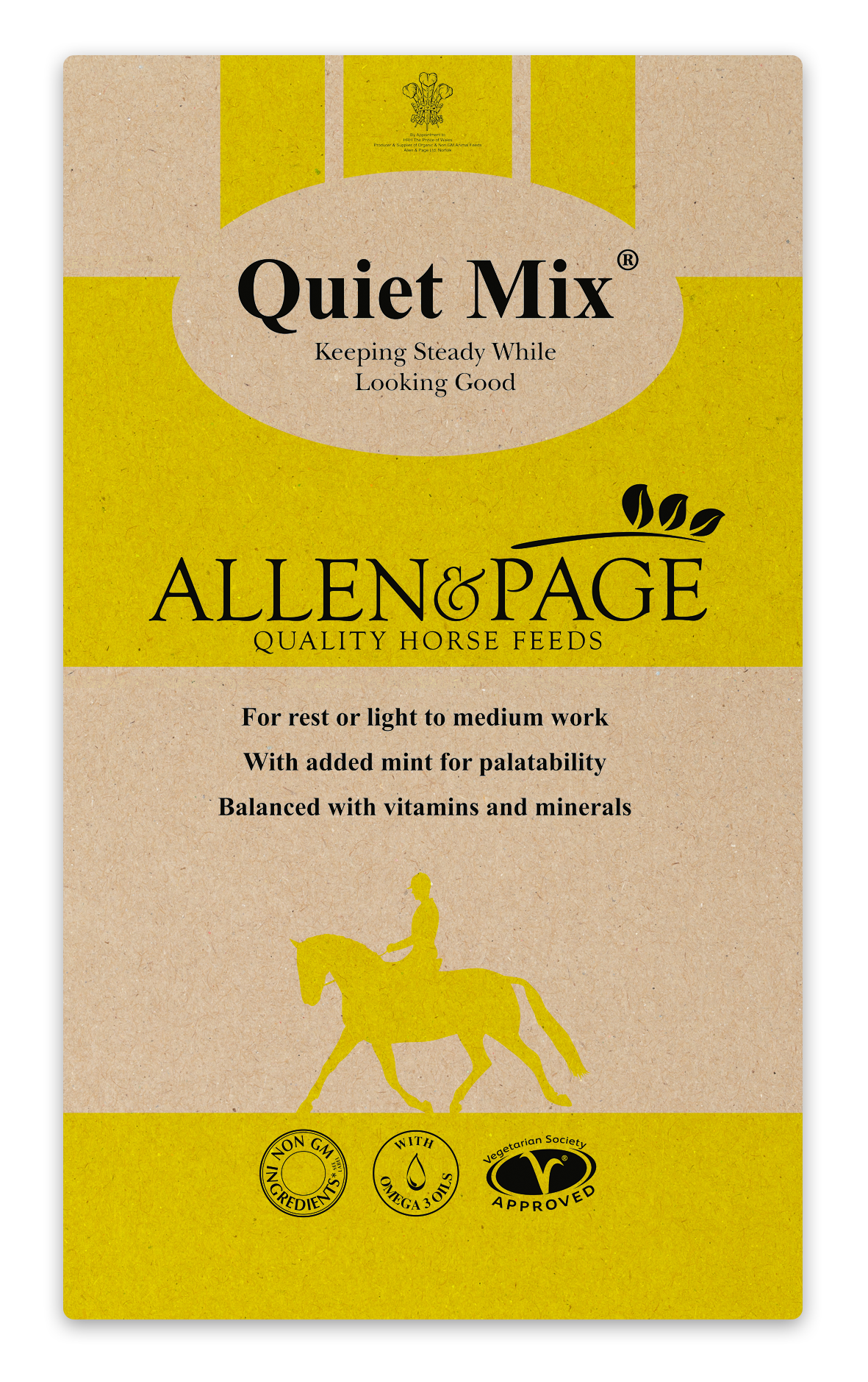 Allen & Page Quiet Mix Horse Food 20Kg