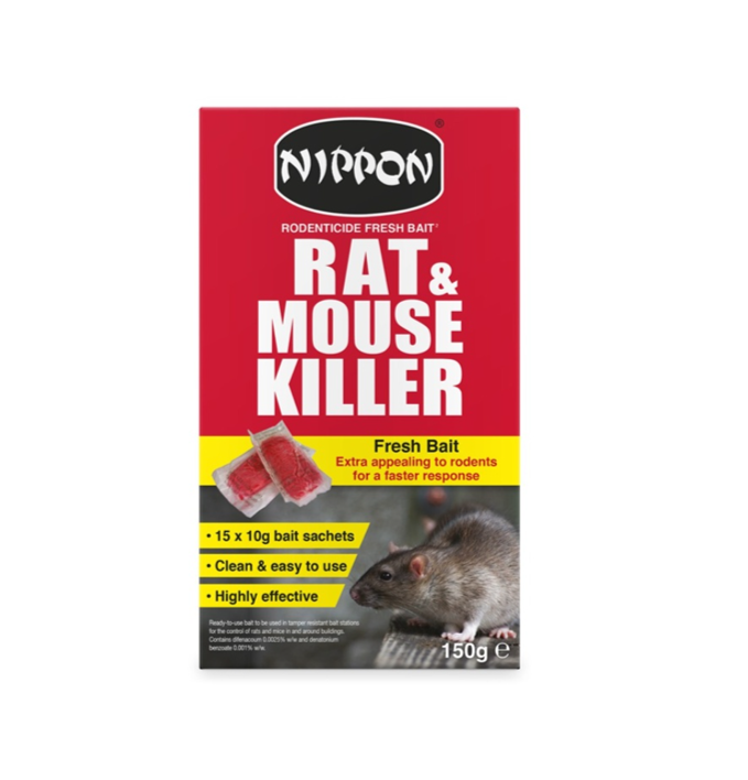 Nippon Rodenticide Fresh Bait 150g