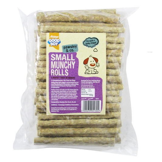 Good Boy Munchie Rolls Natural 5" pack of 100