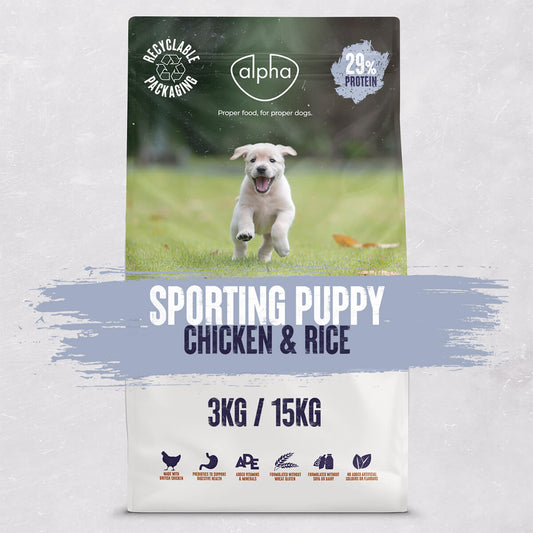 Alpha Sporting Puppy Food 15kg