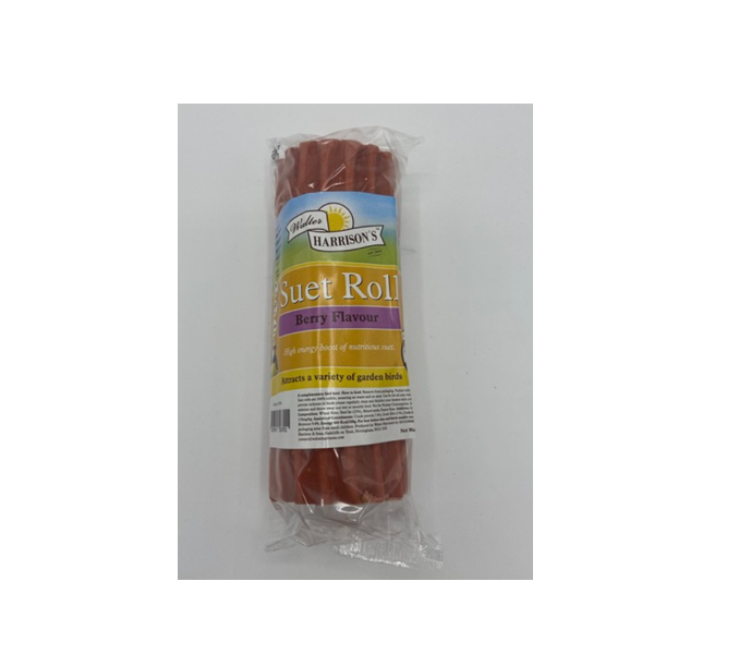 Harrisons Suet Roll Wild Berries 500g