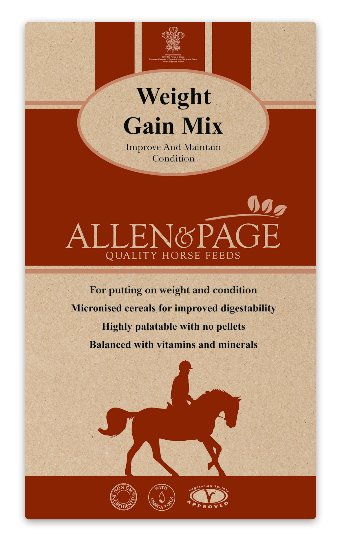 Allen & Page Weight Gain Mix 20kg